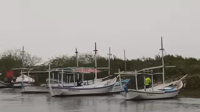 Por cada día sin ir a la pesca están perdiendo alrededor de mil pesos en brazas cercanas