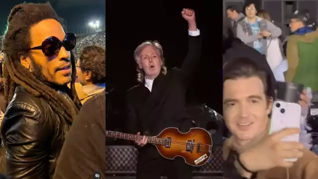 Así se vivió la presencia de los dos cantantes famosos en el Foro Sol. Foto: Especial