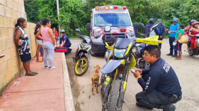 Al aplicarle la prueba de alcoholimetría, al causante arrojó la cantidad de 152 mg/100 ml, por lo que fue trasladado al cuartel Morelos
