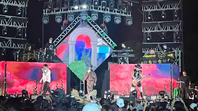 Así se vivió el show de Piso 21 en Progreso