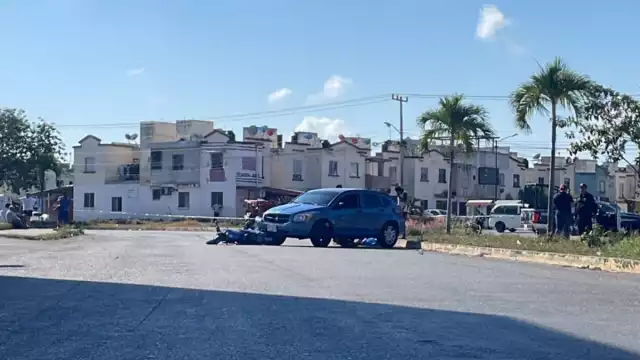 La pareja de la mujer fue trasladado de emergencia al hospital