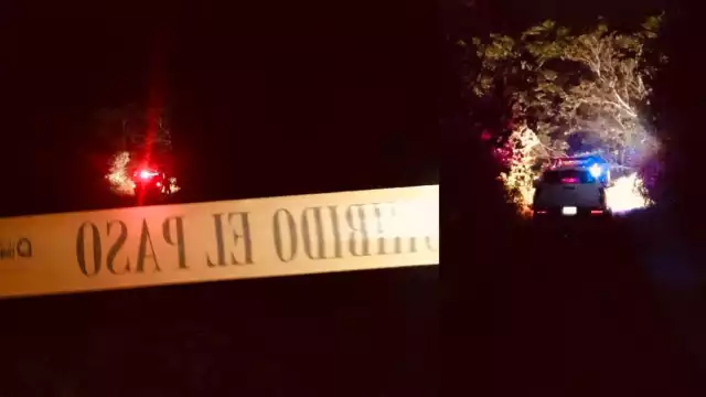 Autoridades arribaron a la escena del crimen