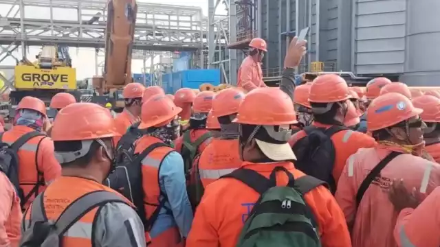 Los empleados de la termoeléctrica de Valladolid no han recibido sus sueldos de marzo