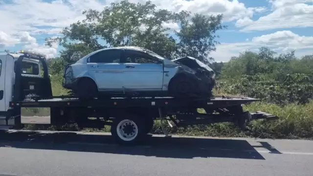 El guiador sufrió lesiones en varias partes del cuerpo