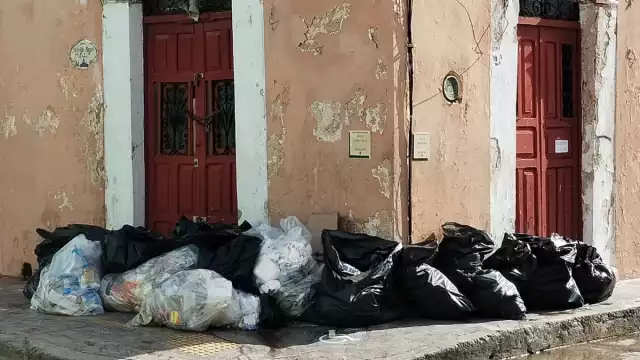 Los empresarios aseguran que el camión de basura no pasa a la hora estipulada