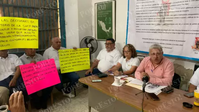 Sindicato denuncia crisis laboral en el INAH previo al Tren Maya