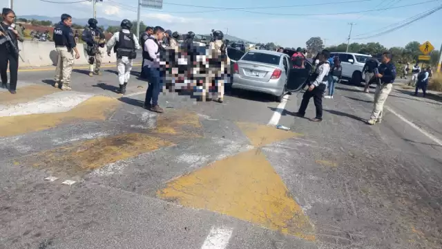 Cuatro sicarios fueron abatidos en el lugar