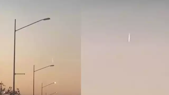 Así lucía el cielo de Mérida