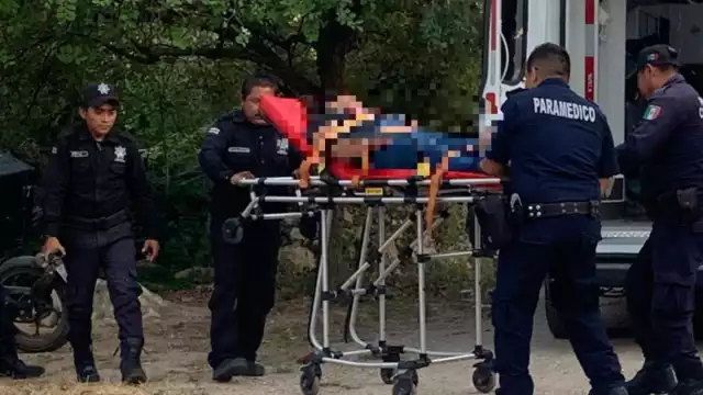 La mujer fue ingresada al hospital de Tekax