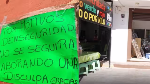 Muchos negocios han cerrado de un día para otro por los extorsionadores