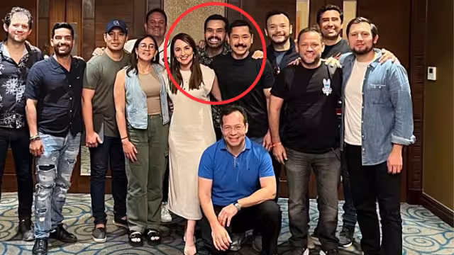 En la foto también se ve puede ver a Francisco Farías Bailón, edil de Candelaria