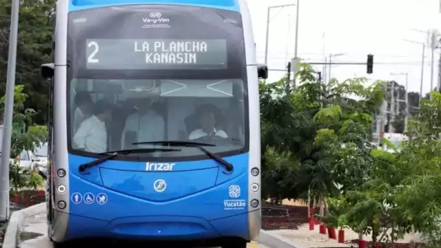 El nuevo transporte de Yucatán será inaugurado mañana por el AMLO y Mauticio Vila
