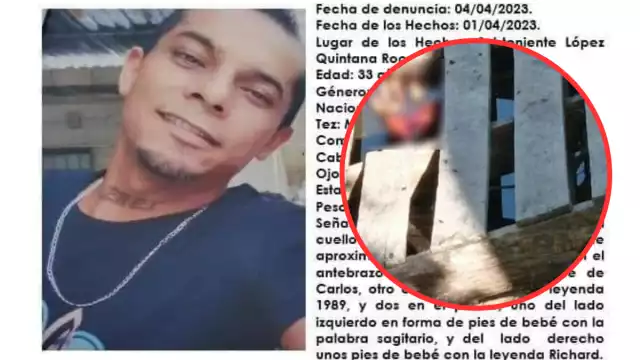 Carlos Alberto Yepez fue hallado sin vida en la Zona Libre de Cancún