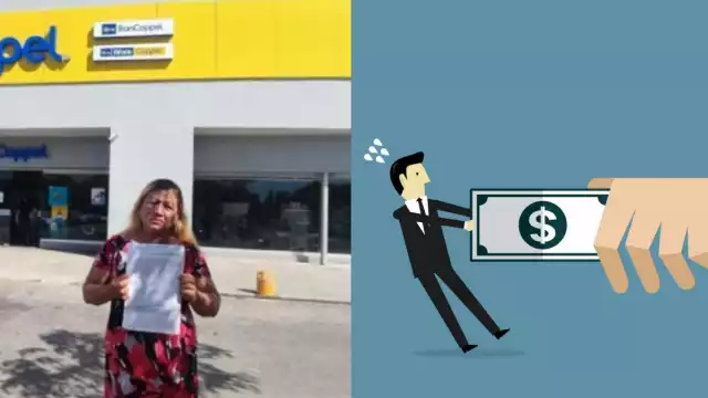 La mujer menciona que no realizó ningun movimiento