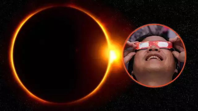 Para ver el Eclipse se necesita de lentes especiales debido a la radiación
