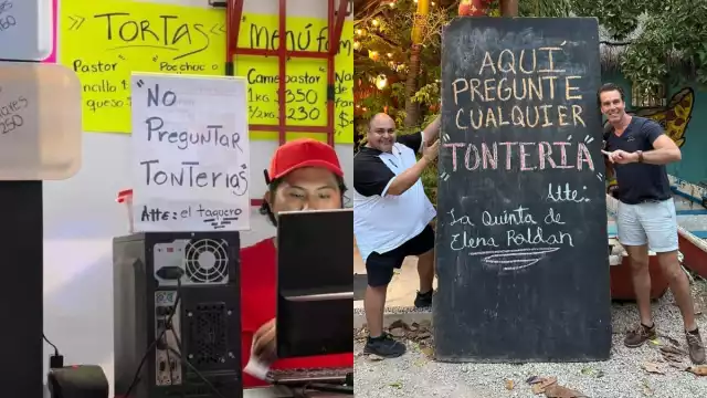 El empresario contestó de manera ingeniosa al comercio Los Reyes