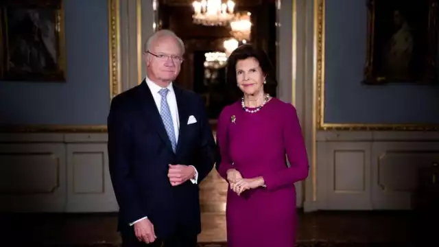 El Presidente de la república recibe a los Reyes de Suecxia en Palacio nacional en el marco de su histórica visita a nuestro país