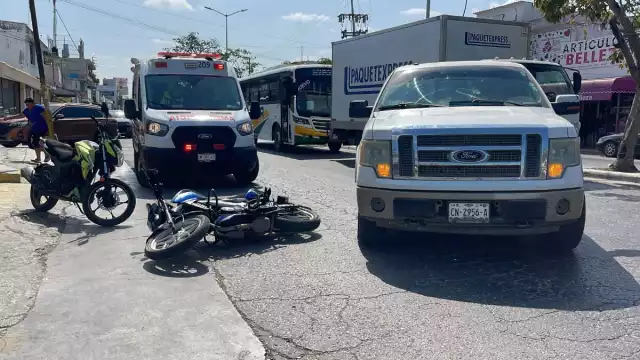 La imprudencia del automovilista dejó una persona lesionada