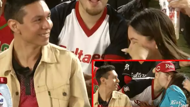 La joven prefirió besar a otro antes que a su acompañante