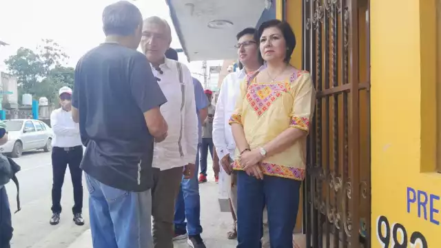 Adán Augusto llegó a Campeche para dar su asamblea 100