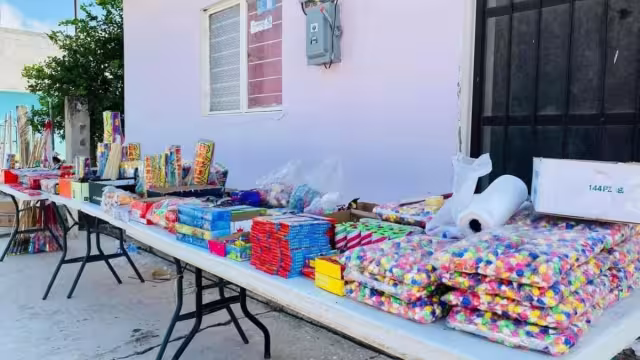 Durante el mes de diciembre incrementa la venta de pirotecnia