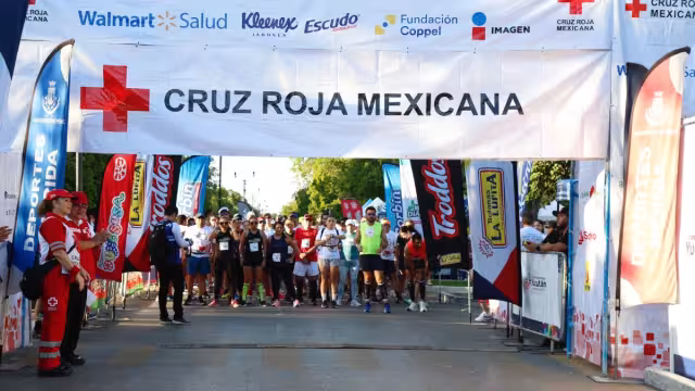 La carrera fue con la finalidad de destinar fondos a la institución