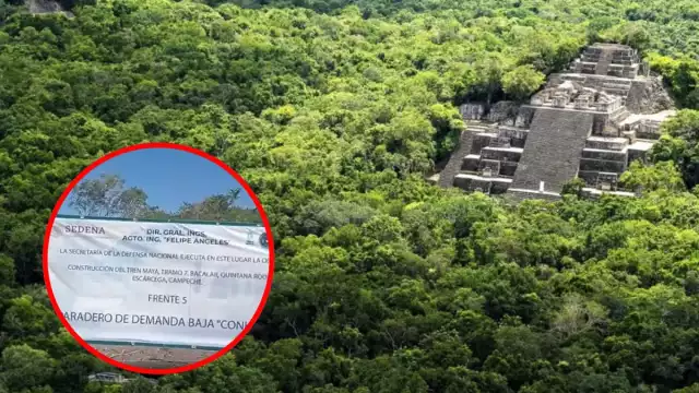 El usuario de redes pidió la difusión de los videos para hacerlos virales y que se detenga la obra