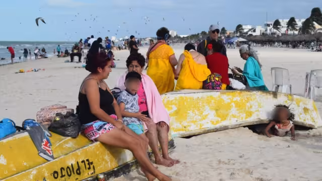 La ausencia de lluvias favoreció al sector turístico de Progreso