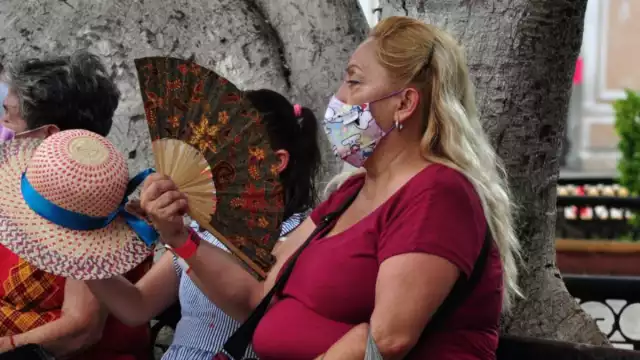 Estas altas temperaturas continuarán el resto de la semana