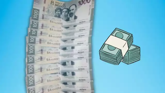 Así luce la colección de billetes que fue valorada en 80 mil pesos