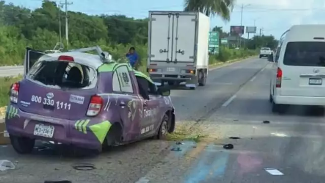 Los hechos ocurrieron a la altura del Hotel Valentin Royal. Hubo dos lesionados.