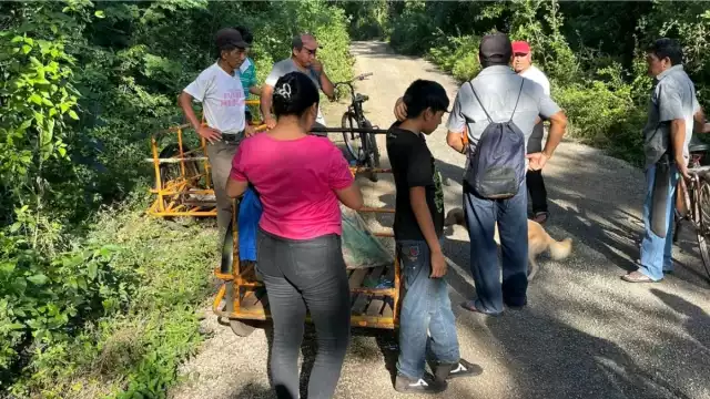El camino es muy peligroso, por lo que pedimos que alguien atienda nuestras gestiones, mencionó la pobladora