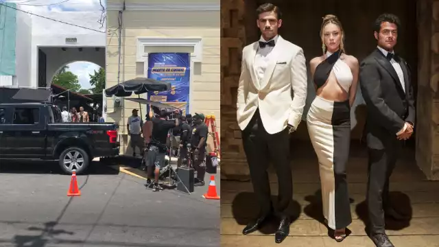 La serie de Netflix, Bandidos', continúa en producción en Mérida