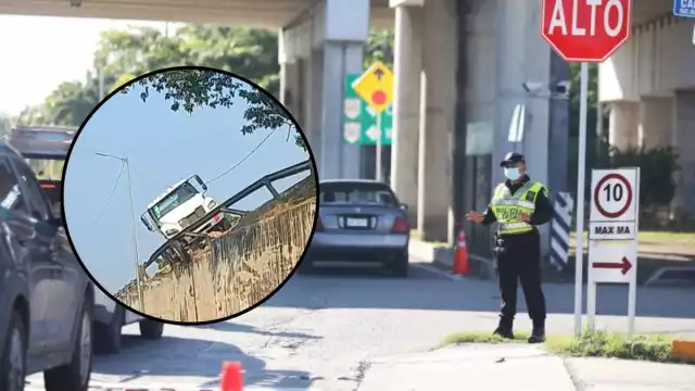 El conductor resultó ileso pero con una fuerte crisis nerviosa