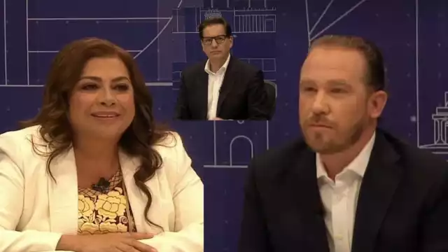 Clara Brugada, Salomón Chertorivski y Santiago Taboada sostuvieron su primer debate a la jefatura de gobierno de CDMX