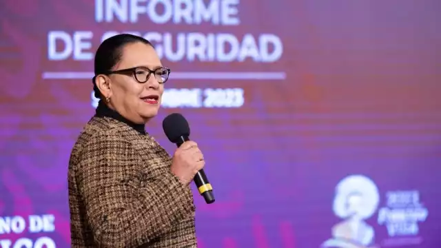 Rosa Icela Rodríguez, titular de la Secretaría de Seguridad Ciudadana, destacó que durante septiembre bajó el índice de homicidios dolosos