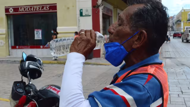 Las temperaturas en Campeche llegaron a los 45 grados