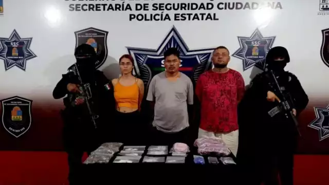 Los detenidos quedaron a disposición de las autoridades.