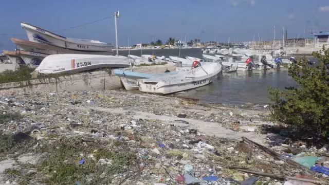 En las playas se pueden ver animales muertos, ropa, jeringas y hasta bloqueadores solares