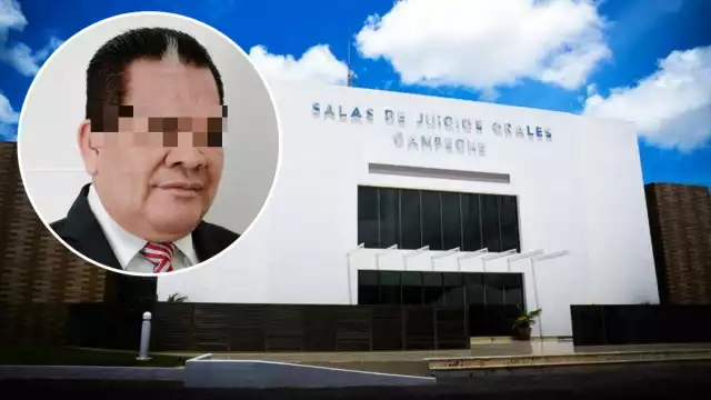 El juicio de Candelario “N” se realiza en la Sala de Juicios Orales de Campeche