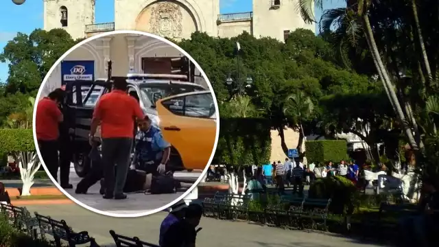 El menor fue atendido y trasladado a un hospital de Mérida