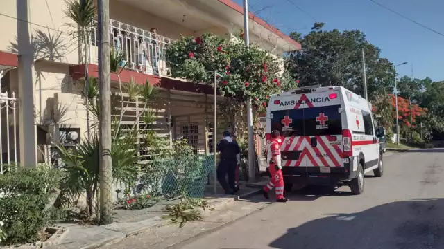 La mujer se negó a recibir atención médica de la Cruz Roja