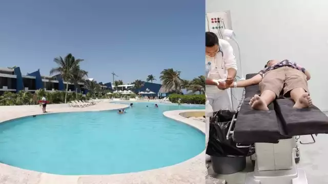 El niño perdió el dedo mientras disfrutaba del balneario