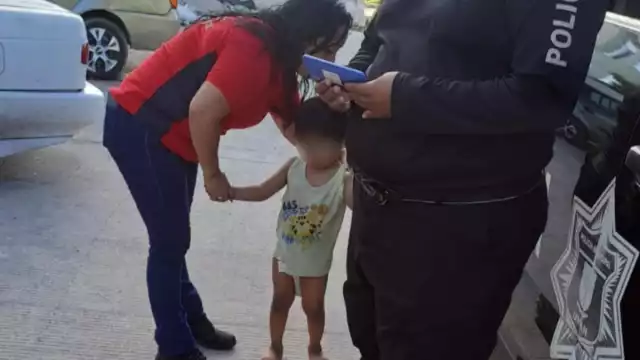 Los padres del menor acudieron por él a la comandancia de la Policía Municipal de Umán