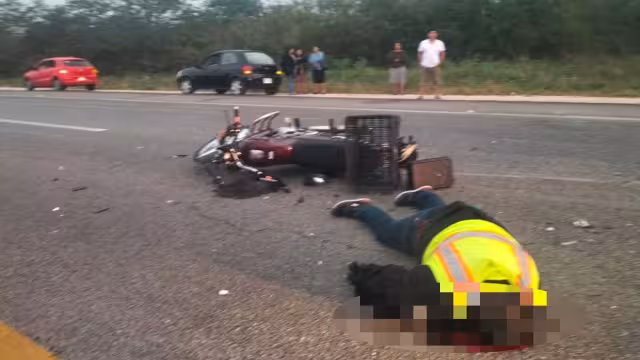 Al lugar arribaron los elementos de la Policía Municipal de Mocochá