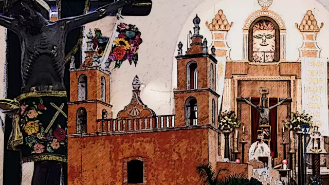 La Iglesia de Abalá se encuentra bajo el patrocino de San Juan Bautista