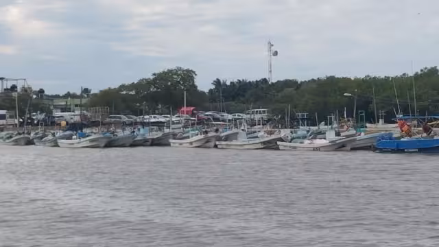 La embarcación al salir de chiquilá, se dirigió  al norte de Cabo Catoche
