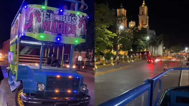 El tiktoker declaró que a bordo del "Bus Fiesta" le ofrecieron un recorrido turístico en Valladolid