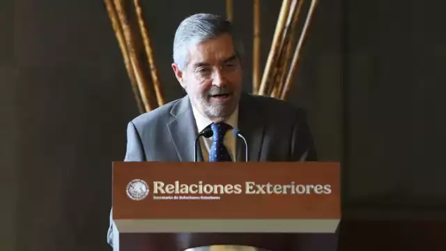 Juan Ramón de la Fuente, secretario de Relaciones Exteriores