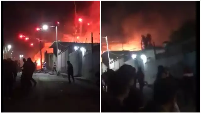 Esta noche se registró una explosión en un polvorín ubicado en el municipio de Tultepec, en el Estado de México